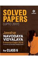 Jawahar Navodaya Vidyalaya Solved Papers 2018 for Class 6