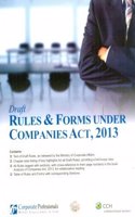 Draft Rules & Forms Under Companies Act