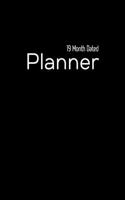 19 Month Planner
