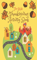 Thanksgiving Activity Book for Kids