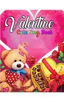 Valentine Coloring Book: 40 Pictures to Color on the Theme of Love (Hearts, Animals, Flowers, Trees, Valentine's Day and More Cute Designs)