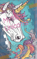 Volume 4 - Mythical Unicorns: Coloring Book