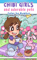 Chibi Girls and Adorable Pets