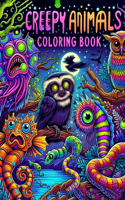 Creepy Animals coloring book