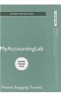 New Mylab Accounting with Pearson Etext -- Standalone Access Card -- For Horngren's Financial & Managerial Accounting: Includes Pearson Etext