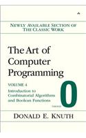 The Art of Computer Programming, Fascicle 0: Introduction to Combinatorial Algorithms and Boolean Functions