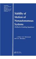 Stability of Motion of Nonautonomous Systems (Methods of Limiting Equations): (Methods of Limiting Equations