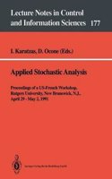 Applied Stochastic Analysis