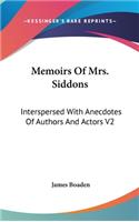 Memoirs Of Mrs. Siddons