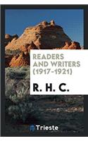 Readers and writers (1917-1921)