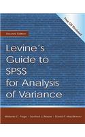 Levine's Guide to SPSS for Analysis of Variance