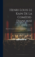 Henri-louis Le Kain De La Comédie-française