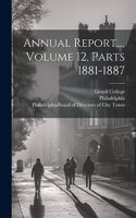 Annual Report..., Volume 12, Parts 1881-1887