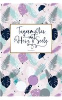Tagesmutter mit Herz & Seele Notizbuch: 120 Blanko Seiten mit hilfreichem Punktraster - Als liebevolle Geschenkidee für Tagesmütter - Soft Cover - Coverdesign: Garden Sunset