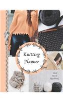 Knitting Planner Mood Board Sketchbook: Not Your Mamma's Sketchbook Creative Thoughts Scrapbook Organizer
