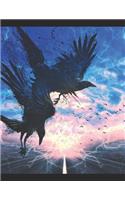 Ravens in Flight Composition Notebook