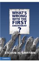 What's Wrong with the First Amendment