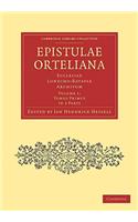 Epistulae Ortelianae 2 Part Set