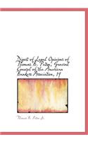 Digest of Legal Opinions of Thomas B. Paton, General Counsel of the American Bankers Association, 19