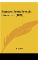 Extracts From French Literature (1876)