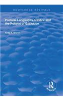 Political Languages of Race and the Politics of Exclusion