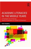 Academic Literacies in the Middle Years