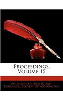 Proceedings, Volume 15