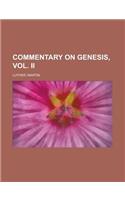 Commentary on Genesis, Vol. II: (English)