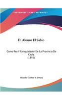 D. Alonso El Sabio