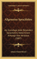 Allgemeine Sprachlehre