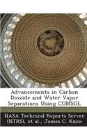 Advancements in Carbon Dioxide and Water Vapor Separations Using Comsol