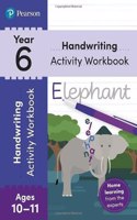 Pearson Learn at Home Handwriting Activity Workbook Year 6