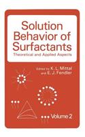 Solution Behavior of Surfactants