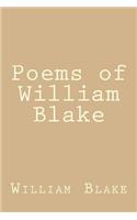 Poems of William Blake