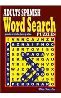 ADULTS SPANISH Word Search Puzzles