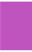 Journal Deep Fuchsia Color Simple Plain Fuchsia