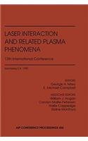 Laser Interaction and Related Plasma Phenomena