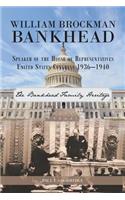 William Brockman Bankhead Speaker of the House of Representatives United States Congress 1936-1940