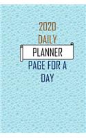 daily calendar 2020 page a day