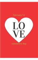 february 14 love valentine's day GIFT
