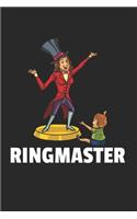 Ringmaster Zirkus Notizbuch