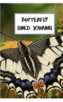 Butterfly Lined Journal