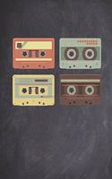 Cassette Tapes Music Mixtape Vintage Retro 80s Tech Journal