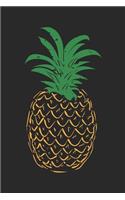 Pineapple Notebook - Gift for Pineapple Lovers - Beach Summer Diary - Beach Summer Writing Journal: Medium College-Ruled Diary, 110 page, Lined, 6x9 (15.2 x 22.9 cm)