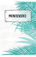 Montevideo: Ruled Travel Diary Notebook or Journey Journal - Lined Trip Pocketbook for Men and Women with Lines