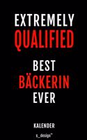 Kalender für Bäcker / Bäckerin: Immerwährender Kalender / 365 Tage Tagebuch / Journal [3 Tage pro Seite] für Notizen, Planung / Planungen / Planer, Erinnerungen, Sprüche