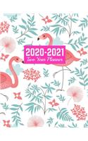2020-2021 Two Year Planner: Neat 2-Year Monthly and Weekly Planner Calendar Schedule Organizer January 2020 to December 2021 (24 Months) - Art Cover 00023190