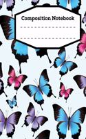 Composition Notebook: Wide Ruled Lined Paper Notebook Journal, Large (8.5 x 11 inches) - 100 Pages