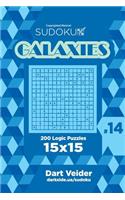 Sudoku Galaxies - 200 Logic Puzzles 15x15 (Volume 14)