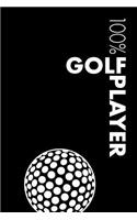 Golf Player Notebook